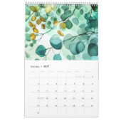 Calendrier Seasons in Leaves – Abstract Nature in Motion (Jan 2027)