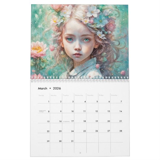 Calendrier Seasons of the Soul – Art Calendar 2026 (Mar 2026)