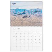 Calendrier SECOURT COMBAT - Pararescue Aviation (Mar 2026)