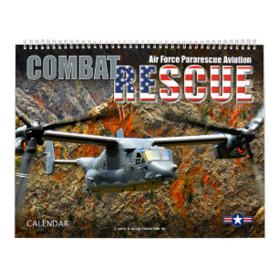 Calendrier SECOURT COMBAT - Pararescue Aviation