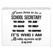 Calendrier Secrétaire Calendar Funny Gift d'école pour des (Protection)