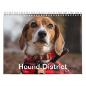 Calendrier Secteur 2019/2020 de chien (Protection)