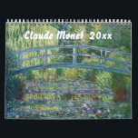 Calendrier Sélection des chefs-d'oeuvre Claude Monet<br><div class="desc">Peintures impressionnistes vintages de Claude Monet</div>