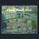 Calendrier Sélection des chefs-d'oeuvre Claude Monet<br><div class="desc">Peintures impressionnistes vintages de Claude Monet</div>