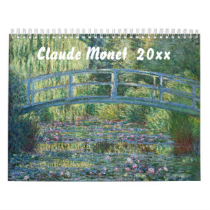 Calendrier Sélection des chefs-d'oeuvre Claude Monet