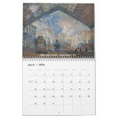 Calendrier Sélection des chefs-d'oeuvre Claude Monet (Mar 2026)