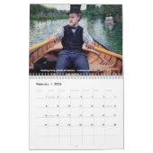 Calendrier Sélection des chefs-d'oeuvre de Gustave Caillebott (Feb 2026)