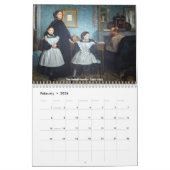 Calendrier Sélection des chefs-d'oeuvre Edgar Degas (Feb 2026)