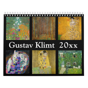 Calendrier Sélection des chefs-d'oeuvre Gustav Klimt