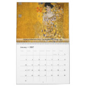 Calendrier Sélection des chefs-d'oeuvre Gustav Klimt (Jan 2027)