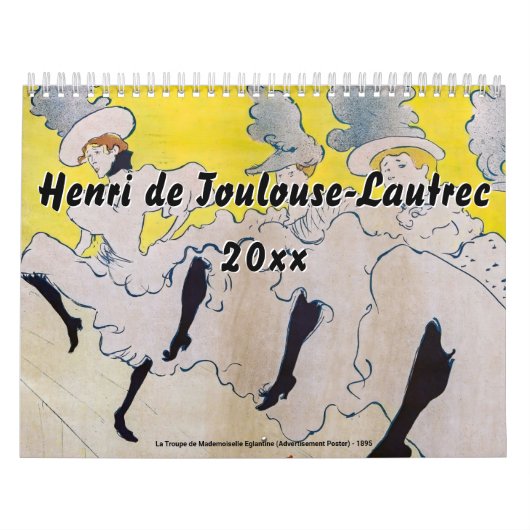 Calendrier Sélection des chefs-d'oeuvre Henri de Toulouse-Lau (Protection)