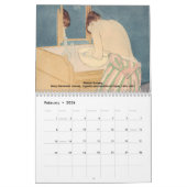 Calendrier Sélection des chefs-d'oeuvre Mary Cassatt (Feb 2026)