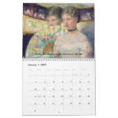 Calendrier Sélection des chefs-d'oeuvre Mary Cassatt (Jan 2027)