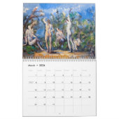 Calendrier Sélection des chefs-d'oeuvre Paul Cezanne (Mar 2026)