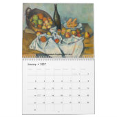 Calendrier Sélection des chefs-d'oeuvre Paul Cezanne (Jan 2027)