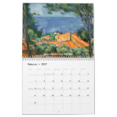 Calendrier Sélection des chefs-d'oeuvre Paul Cezanne (Feb 2027)