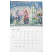 Calendrier Sélection des chefs-d'oeuvre Paul Signac (Mar 2026)