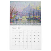 Calendrier Sélection des chefs-d'oeuvre Paul Signac (Feb 2027)