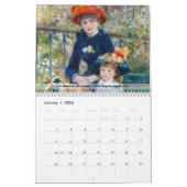 Calendrier Sélection des chefs-d'oeuvre Pierre-Auguste Renoir (Jan 2026)