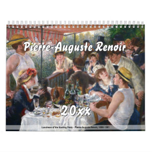 Calendrier Sélection des chefs-d'oeuvre Pierre-Auguste Renoir