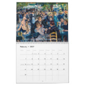 Calendrier Sélection des chefs-d'oeuvre Pierre-Auguste Renoir (Feb 2027)