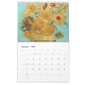 Calendrier Sélection des chefs-d'oeuvre Vincent van Gogh (Feb 2027)