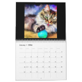 Calendrier Semi-longhair asiatique (Jan 2026)