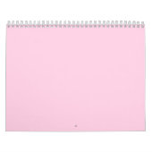 Calendrier Sensibilisation minimale au cancer du sein rose pâ (Protection)