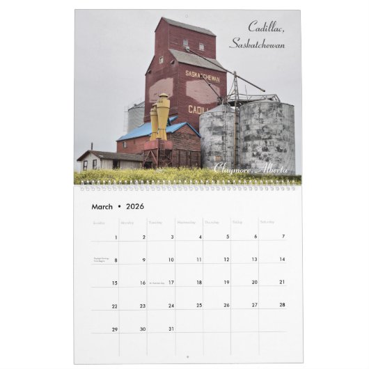 Calendrier Sentinelles des Prairies du passé, édition 2019 (Mar 2026)