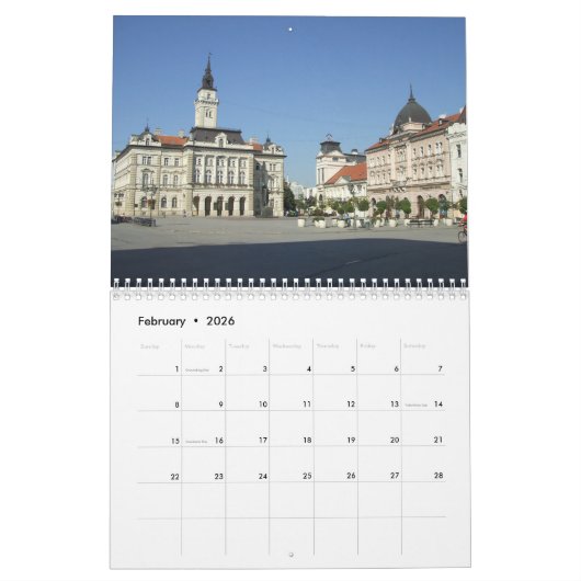 Calendrier Serbie - 2022 (Feb 2026)