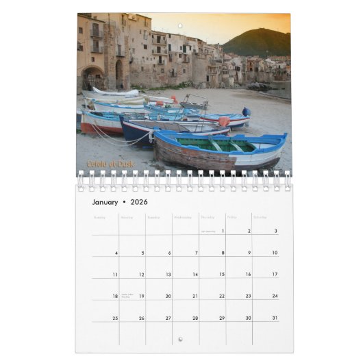 Calendrier serein de la Sicile 2010 (Jan 2026)