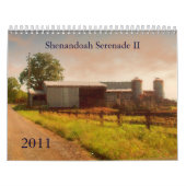 Calendrier Sérénade de Shenandoah II - 2011 (Protection)