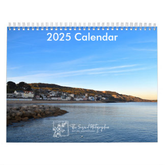 Calendrier Serene Shores 2025 Calendar two-page medium