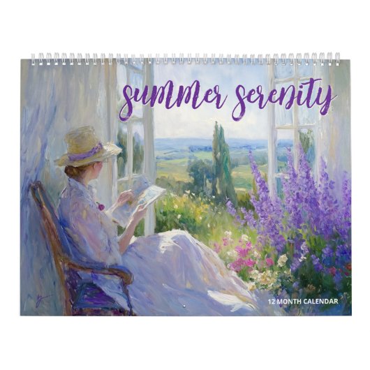 Calendrier Sérénité estivale (Protection)