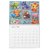 Calendrier série de caricatures (Jan 2027)