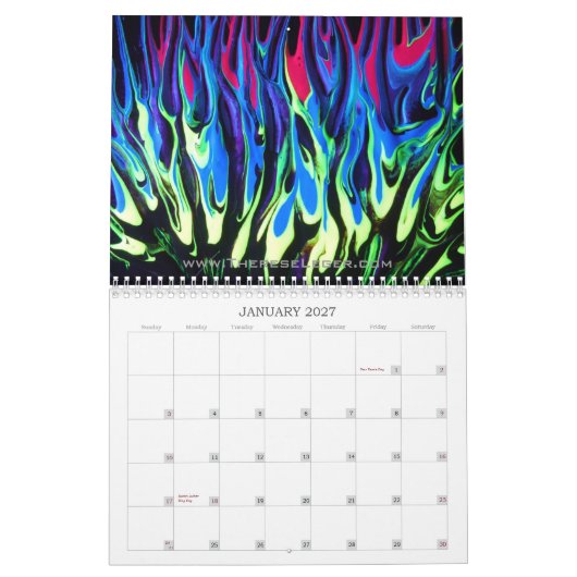 Calendrier Série "Phantasmagoria" Calender 2012 (Jan 2027)