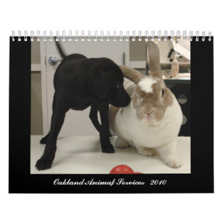 Calendrier Services animaux d'Oakland - 2010