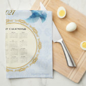 Calendrier Serviette 2027 Merles Ecclésiaste 3:11 (Quart Plié)