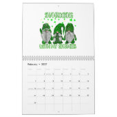Calendrier Shamrocking Avec Mes Gnomies Funny St Patrick's Da (Feb 2027)