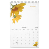 Calendrier Shasta Daisy Botanical Garden Journal (Jan 2026)