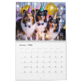 Calendrier Sheltie Calendar (Jan 2026)