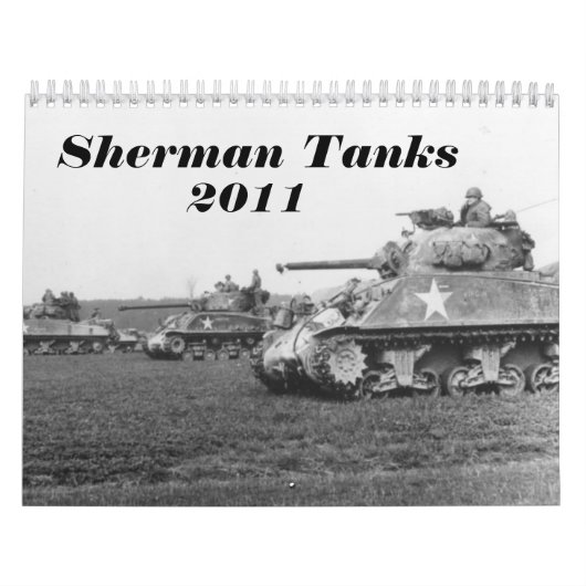 Calendrier Sherman Tank (Protection)
