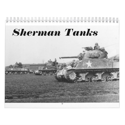 Calendrier Sherman Tank (Protection)