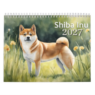 Calendrier Shiba Inu 2027