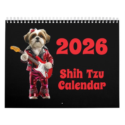 Calendrier Shih Tzu Calendar (Protection)