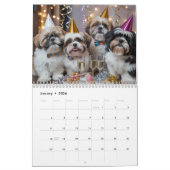Calendrier Shih Tzu Calendar (Jan 2026)