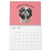 Calendrier Shih Tzu - Où Est Ma Mère (Feb 2026)