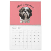 Calendrier Shih Tzu - Où Est Ma Mère (Feb 2027)