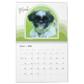 Calendrier Shih-Tzu Puppies Photo Collage Calendar (Mar 2026)