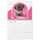 Calendrier Shih-Tzu Puppies Photo Collage Calendar (Feb 2026)